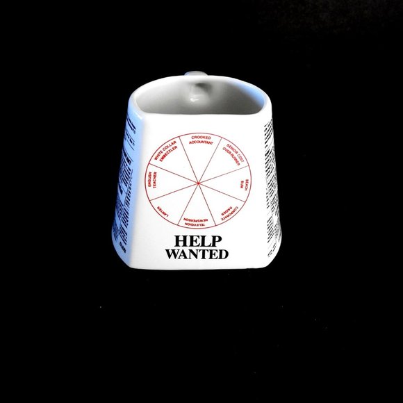 Funny Help Wanted Ceramic Mug For Accountants - Picture 3 of 10